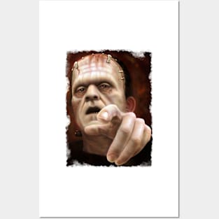 Frankenstein`s monster Posters and Art